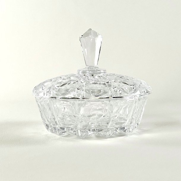 Bonbonniere - krystal, lav med hj top  
