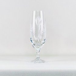 Champagneglas - krystal, stjerne (5 stk)