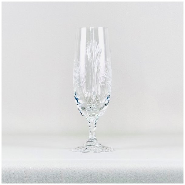Champagneglas - krystal, stjerne (5 stk)