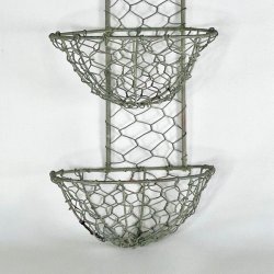 Kurvehylde i fil de fer - fransk