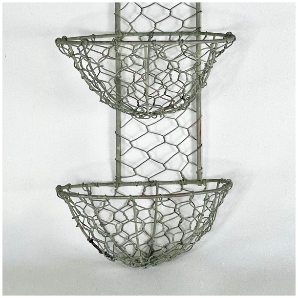 Kurvehylde i fil de fer - fransk