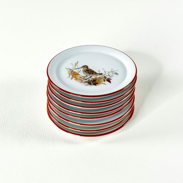 Mads Stage - Jagtstel, sm�rtallerken 10,5 cm