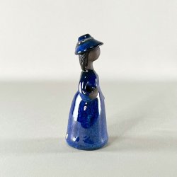 Elsi Bourelius kvindefigur i keramik - bl 