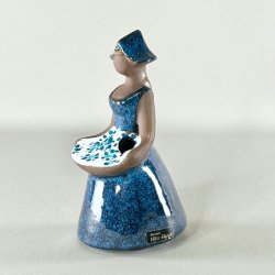 Ulla Skogh kvindefigur i keramik - bl 