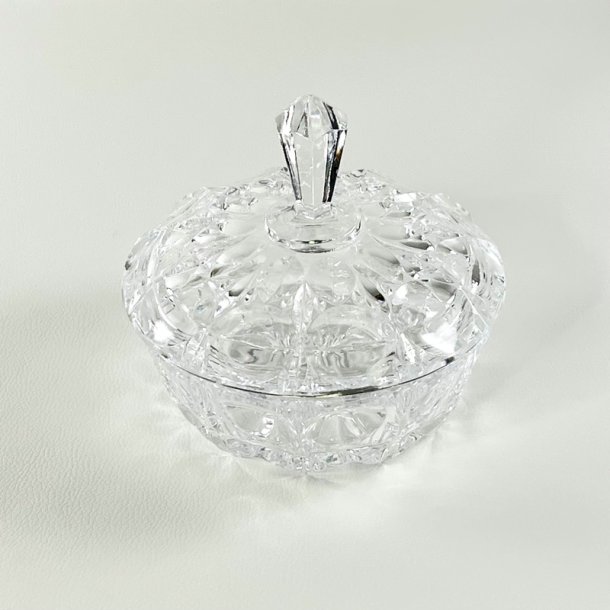 Bonbonniere - krystal, lav med hj top  