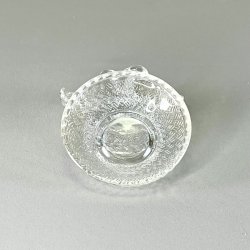 Bonbonniere - rund med sm fugle