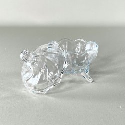 Bonbonniere - rund m/swirl lg