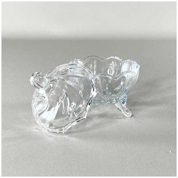 Bonbonniere - rund m/swirl lg