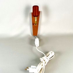 Retro vglampe - teak