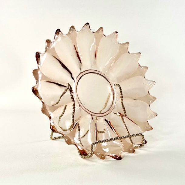 Lagkagefad - lyser�dt, takket kant �30