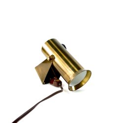 Lampe - v�gh�ngt messing lampe 