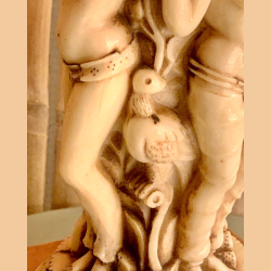 Lampe med figurer - unika