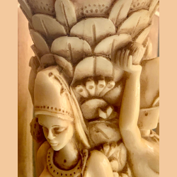 Lampe med figurer - unika