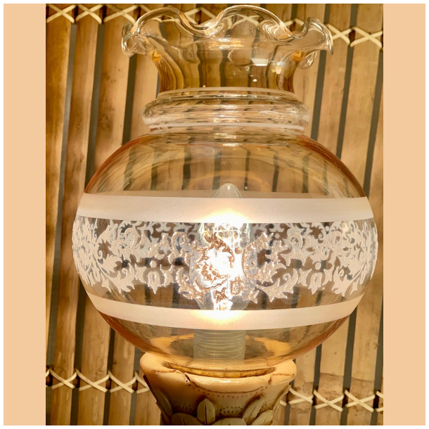 Lampe med figurer - unika