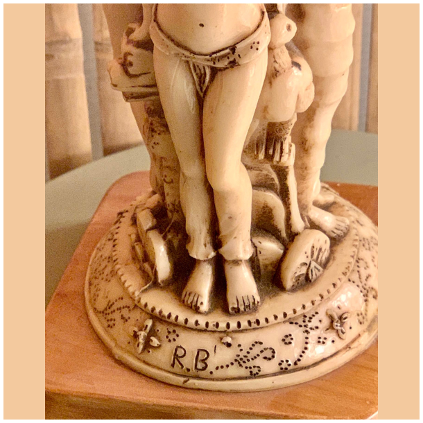 Lampe med figurer - unika