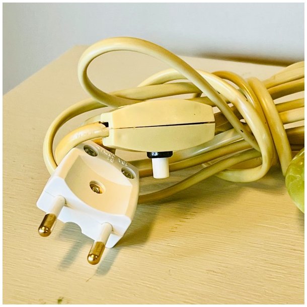 Lampe - vintage, grn marmor 