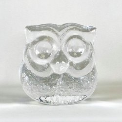 Ugle - krystalglas, Lars Hellsten, SKRUF