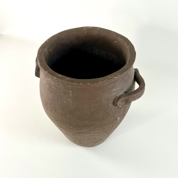 Rustik lerkrukke H24 cm
