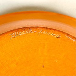 Lerfad - brndte farver