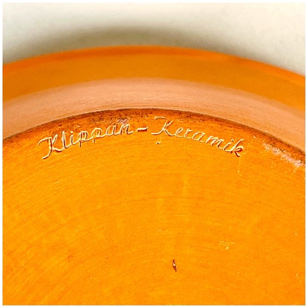 Lerfad - brndte farver