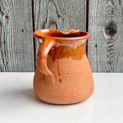 Vintage fransk kande - terracotta lertj