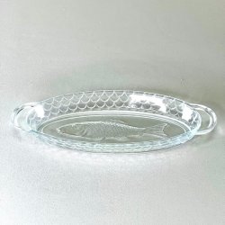 Fiskefad - ovalt med fisk