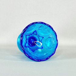 Glasskl p fod - turkis