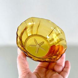 Glasskl - lille, gylden m/stjerne