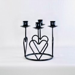 Adventsstage - med hjerter, lille