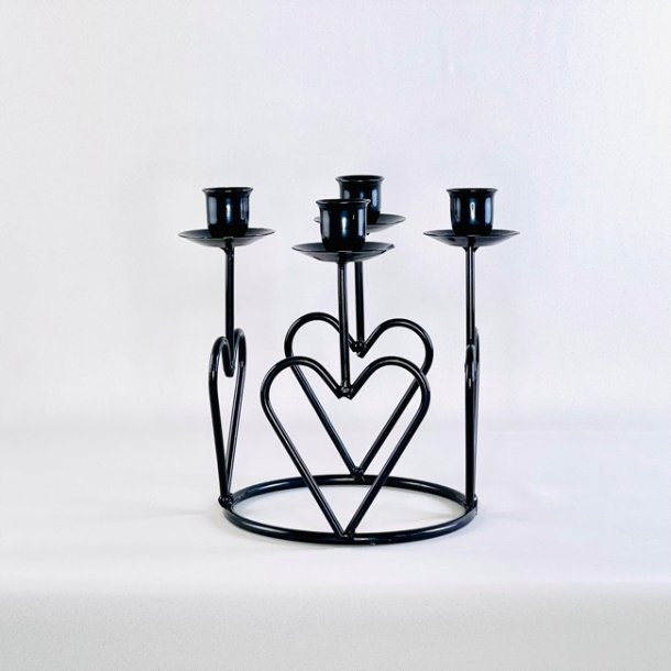 Adventsstage - med hjerter, lille