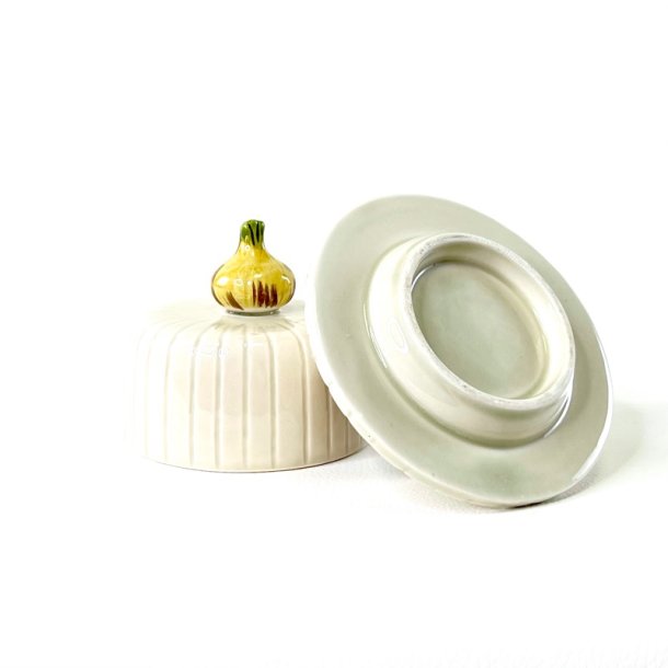 Krukke m/l�g - hvidl�g 