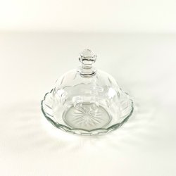 Osteklokke p� fad - rund 