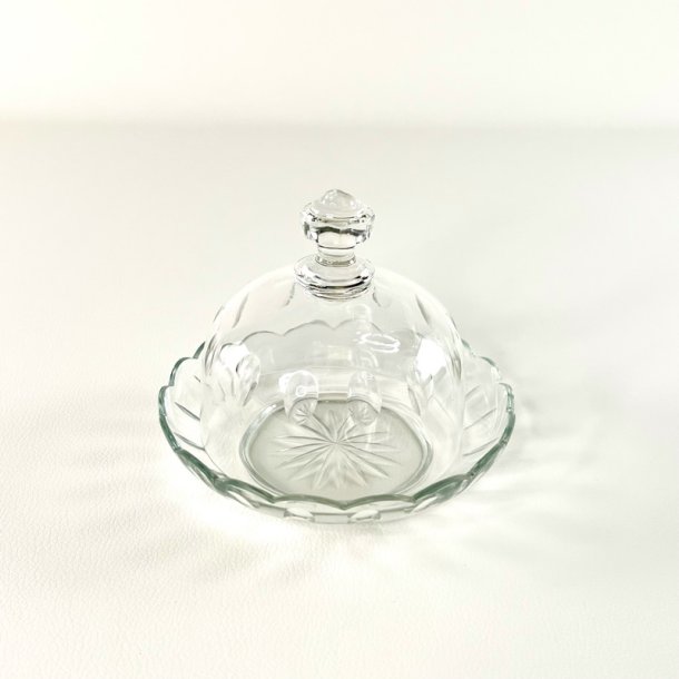 Osteklokke p� fad - rund 