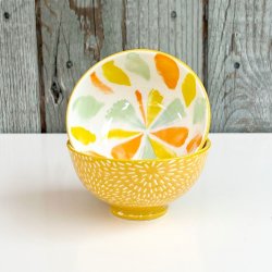 Lille tapasskl - gul