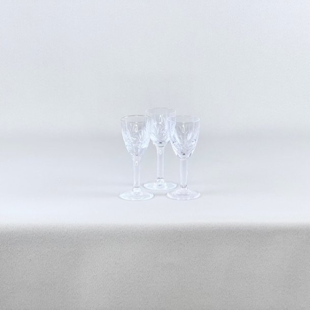 Snapseglas - sm, Holmegaard 'Arne'  (12 stk)