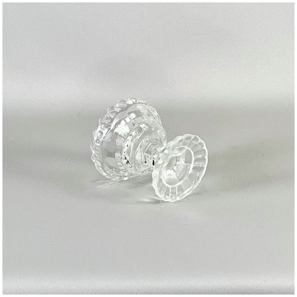 Vintage saltkar i glas