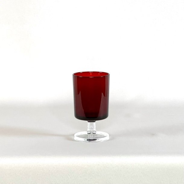 Franske vinglas, Luminarc rd - flere strrelser