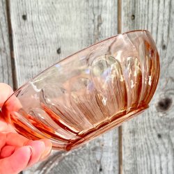 Sklest (2 stk) - lyserdt presset glas