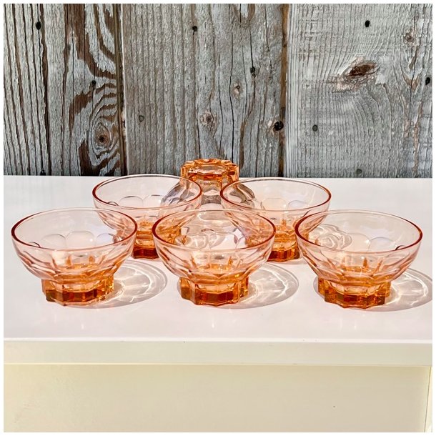 Champagneskl - vintage, lyserd