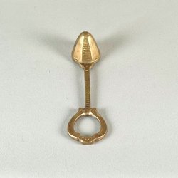 Lyseslukker messing - retro