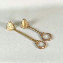 Lyseslukker messing - retro