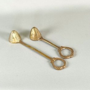 Lyseslukker messing - retro