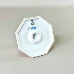 B&G lysestage - orange m/ottekantet fod