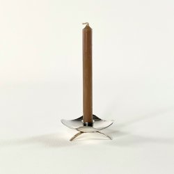 Duo af sm� lysestager i s�lvplet - Victoria