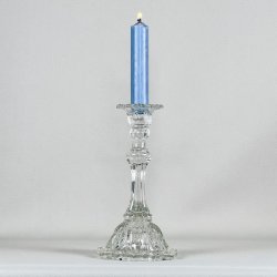 Lysestage - glas, hj