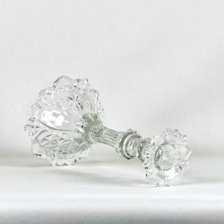 Lysestage - glas, hj