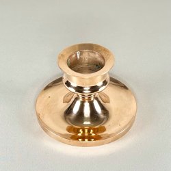 Lysestage - vintage, malm til bloklys