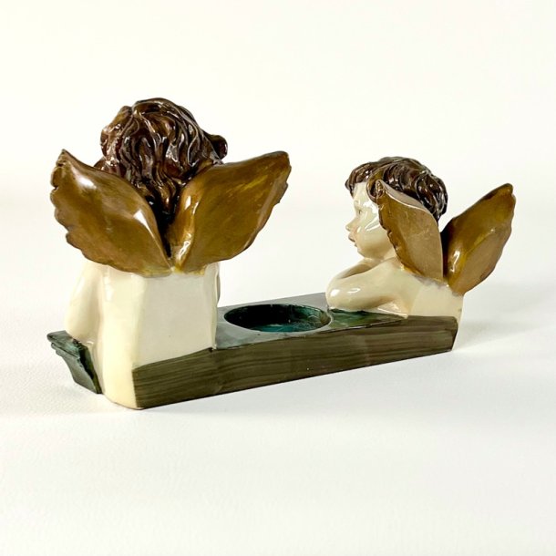 Fyrfadsstage med engle