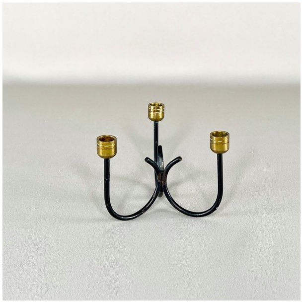 Trearmet mini lysestage til kertelys 