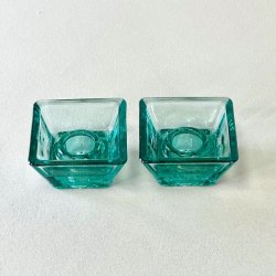 Lysestager - firkantede t/kronelys, grn